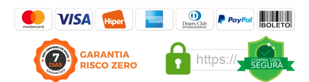 Compra 100% segura - 7 dias de garantia